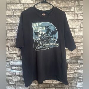 Harley Davidson Boise Idaho Graphic Tee Size 2XL